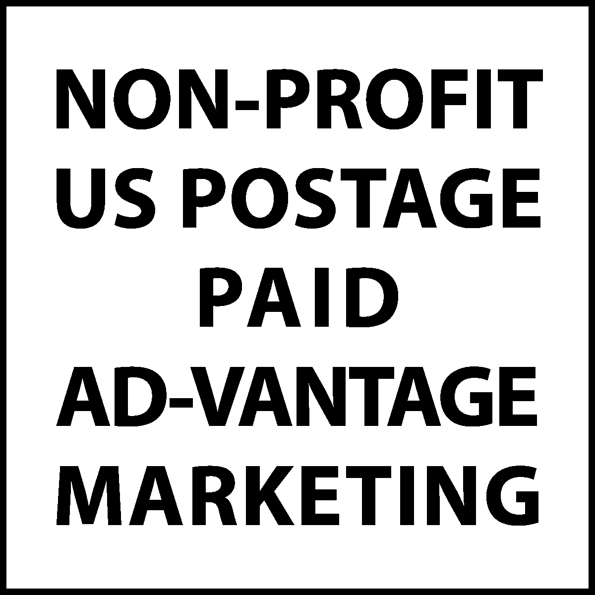 AD-Vantage Non-Profit Permit Imprint